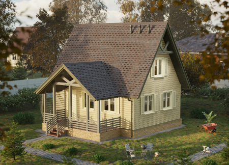 Docke LUX/ Монреаль Брус D6S (Кедр)