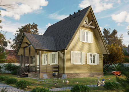 Docke LUX/ Монреаль Блок-Хаус D4,7T (Миндаль)