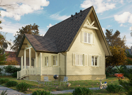 Docke LUX/ Монреаль Брус D6S (Рябина)