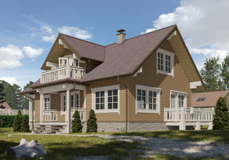 Docke LUX/ Монреаль Брус D6S (Кедр)